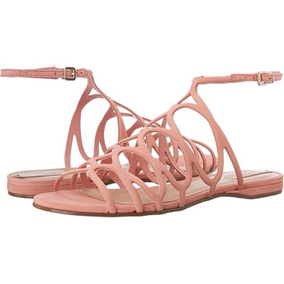 Aldo Signoressa Pink Leather Sandal 6.5 - Picture 1 of 4